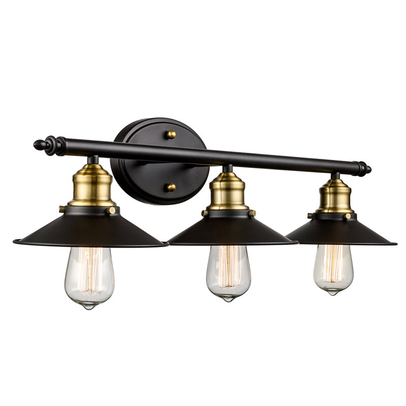 Kiesel 3 - Light Dimmable Vanity Light, Rubbed Oil Bronze