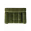 Marcel Upholstered Modern Small To Medium Pet Bed For Dogs And Cats Olive Green Velvet