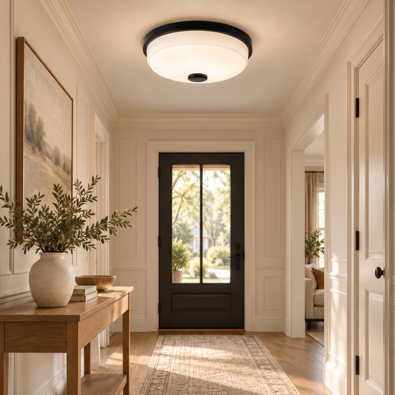 Glass Flush Mount