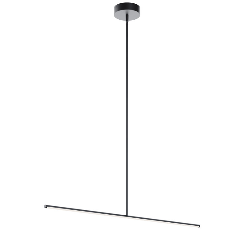 Luminaire suspendu DEL 42 po Elizabeth, 25 W, noir Elizabeth, Noir