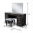 60.4" W Glam Vanity Set, Gray-830921144