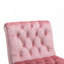Fauteuil de salon en velours sans accoudoirs-765706719