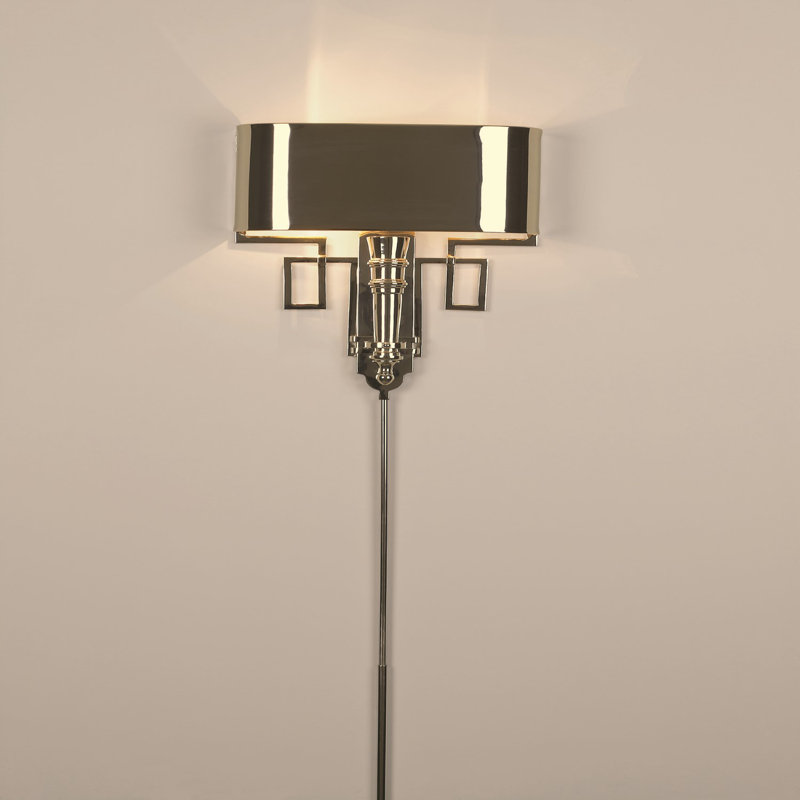 Torch Sconce-Nickel-HW