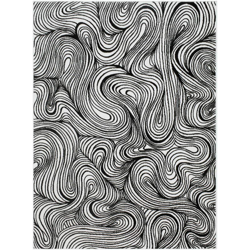 ELLE Decor X Livabliss Grenelle Machine Woven Rug, Runner 2'8" x 7'3", Gray