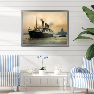 " Vintage Photograph Of RMS Titanic "