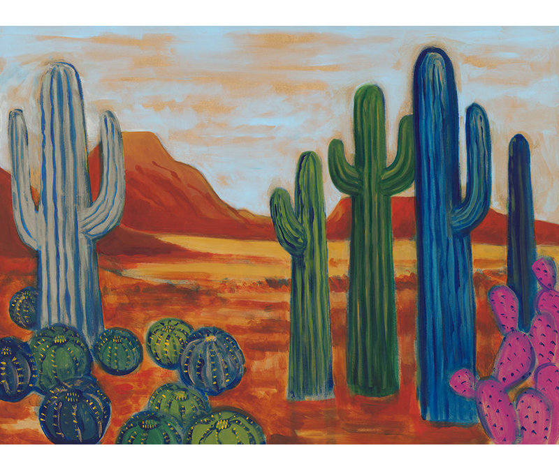 Desert Sonata I Painting by David Erickson, Image Brush Gel
