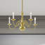 Lustre classique à 6 lumières de style bougie Benedetto-62820059-28328522