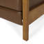 Fauteuil inclinable manuel en bois