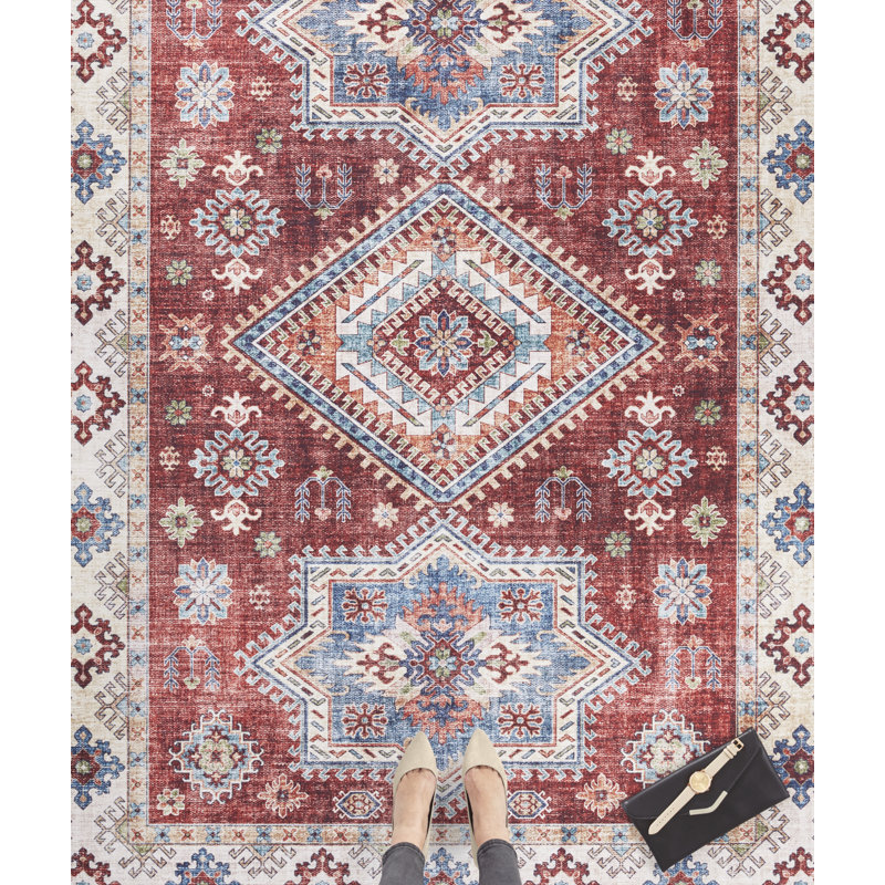 Gratia Tufted Ruby Rug, Rectangle 120 x 160cm