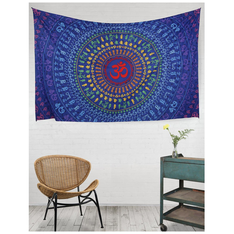 Loom Woven Cotton Tapestry