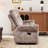 85.43'' Wide Classic Microfiber Manual Reclining Sofa With Dual Side Pull Levers & Nailhead Trim (Set Of 2)-113431944