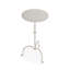 Founders Griege Iron Pedestal Side Table-1569978479