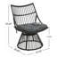 Chaise d'extérieur en rotin