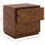 Table de chevet 2 tiroirs Frankie Burl