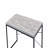 Antique White & Black Finish Writing Desk-957012332
