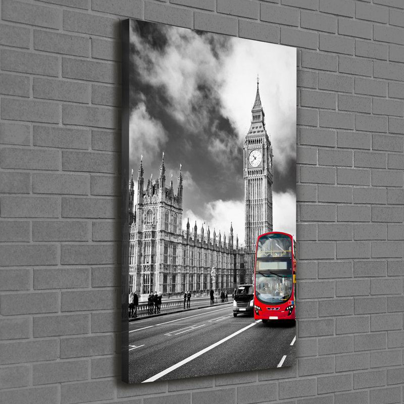 Big Ben London - Wrapped Canvas Print