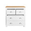 Rily 80cm W Solid + Manufactured Wood Bedside Table