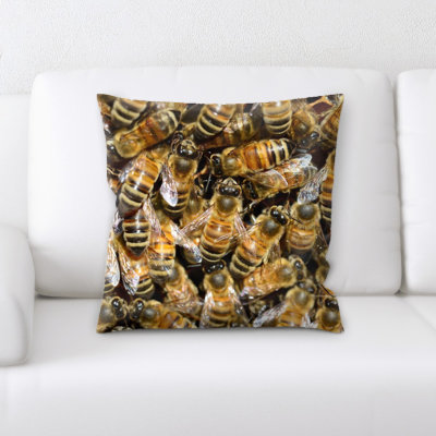 Honey Throw Pillow