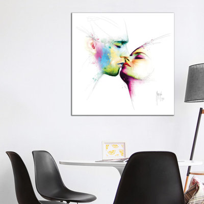 Le Baiser by Patrice Murciano - Wrapped Canvas Painting
