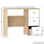 Kayshia Neptune 92cm W Writing Desk-871112261