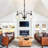3/5-Light CelestialCrown Sputnik Chandelier with Artistic Glass Shades – Black for Kitchen & Living Room-141289090-141289088-141289101
