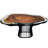 Hypnos Walnut Metal Base Dining Table