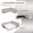 Loette 104"W Convertible Fold Out Sectional, Sofa Bed with Mattress-679766409