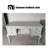 White Rectangular Solid  Wood desk