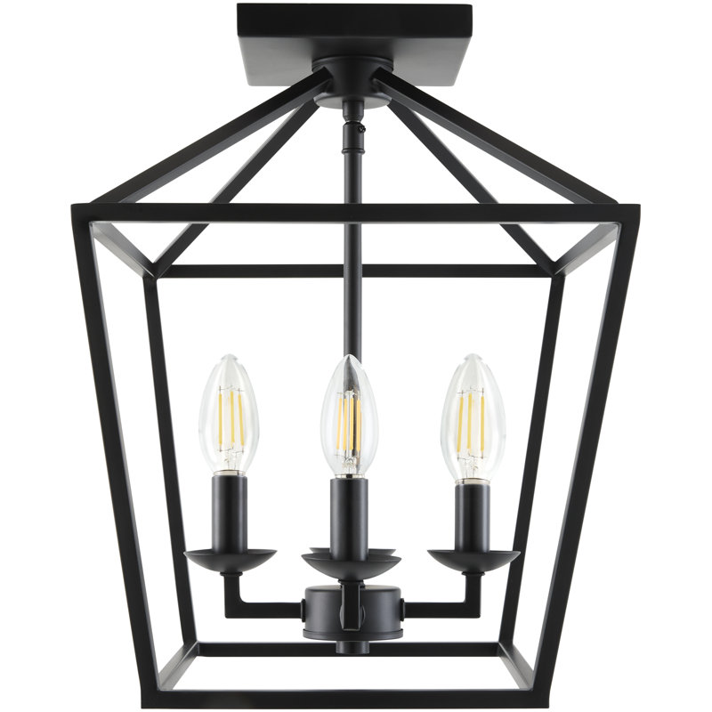 Poirier Chandelier, Black