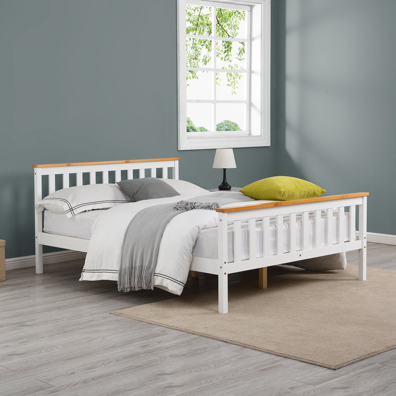 Gatling Bed, Double (4'6), White Oak