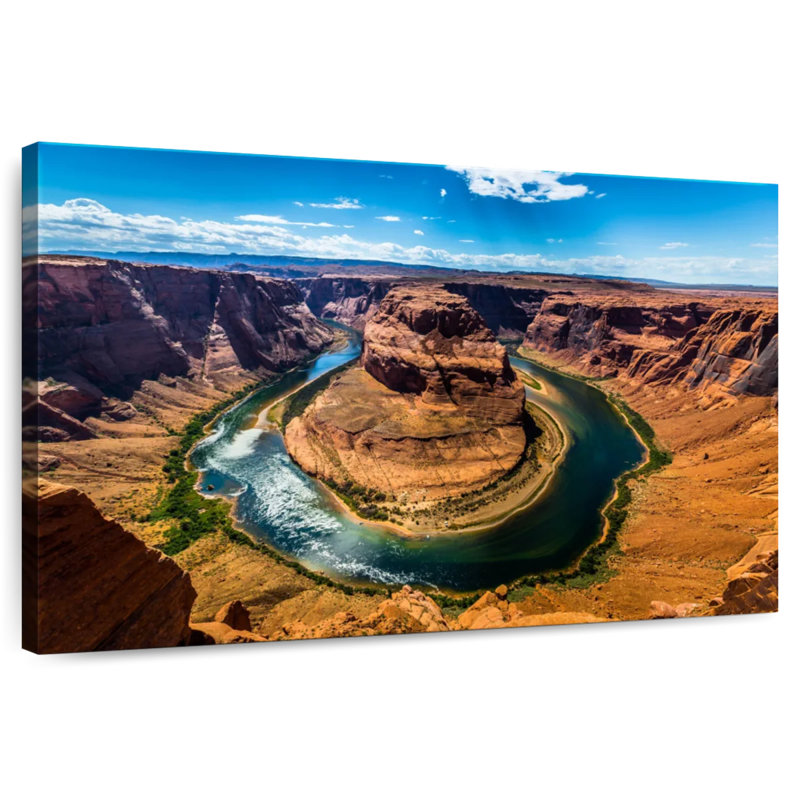 Alvord Horseshoe Canyon River, 8" H x 12" W
