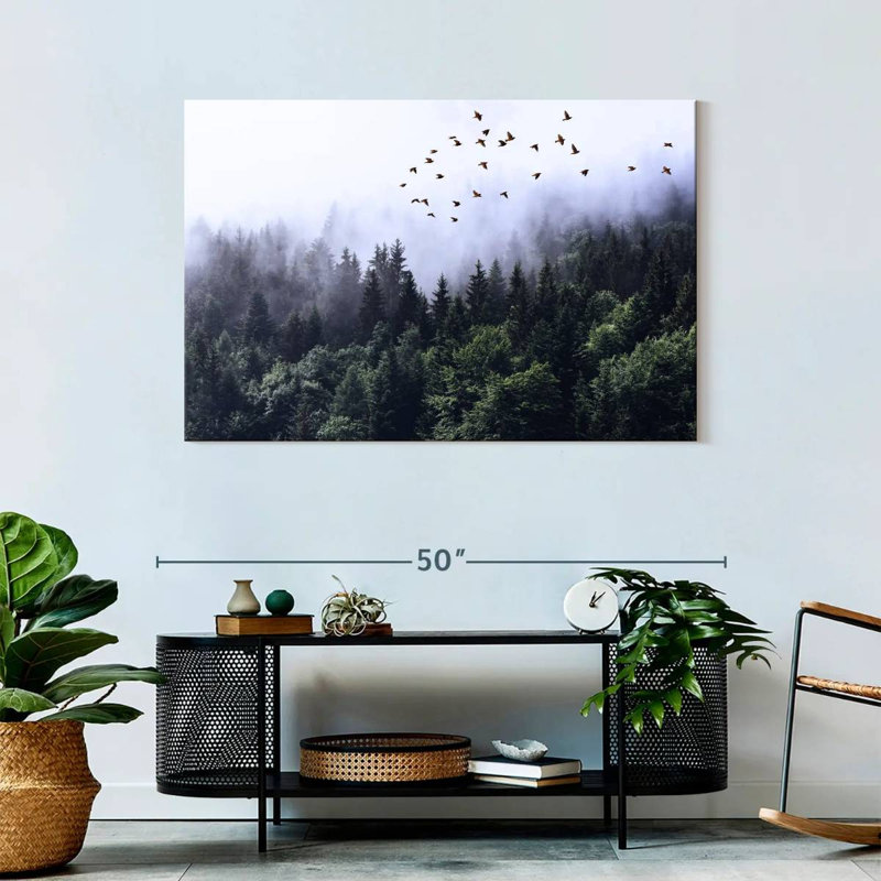 Kerrick Calming Forestscape, 30" H x 45" W
