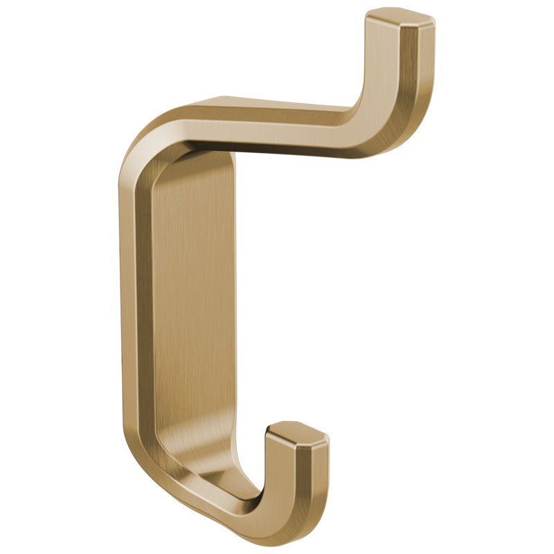 Levoir® Double Robe Hook, Luxe Gold