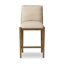 Gallagher Upholstered Bar Stool with Solid Wood Frame