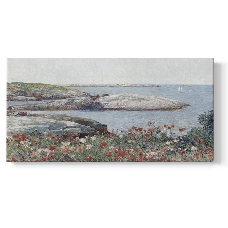 Série paysage - CMLX III - Toile tendue avec châssis encadré - Prêt à être accroché, H 21 po x l 41 po