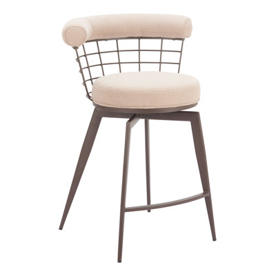 Swivel Counter Stools Durable Bar Stools Adjustable Kitchen Island Seating Dining Chairs
