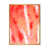 Toile avec cadre flottant or