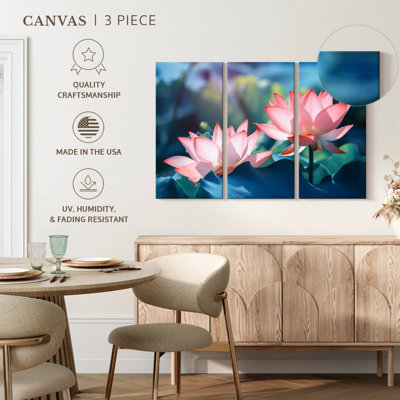 Harnek Sunlit Lotus Flowers