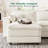 L Shaped Sectional, Modular Sectional Sofa For Living Room, Beige-375391852
