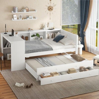 Lit de jour simple avec couchette