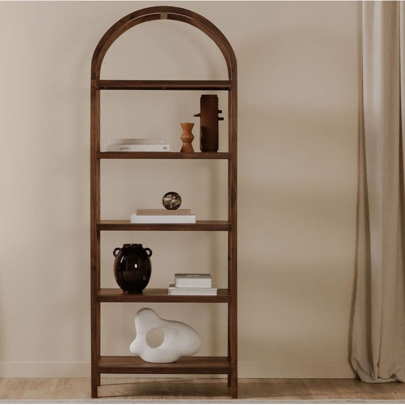 EERO BOOKCASE BLACK, Walnut
