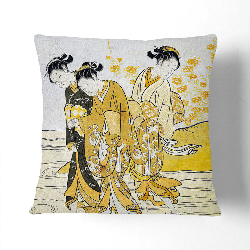Square Cushion, 55cm H x 55cm W x 20cm D, White