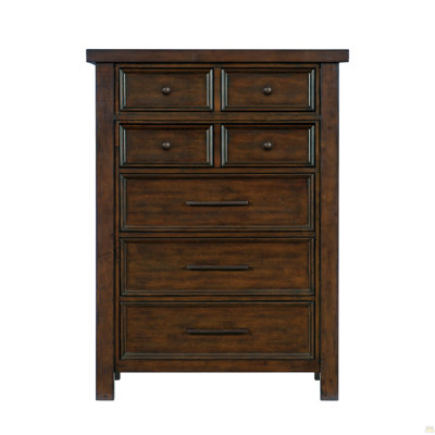 Commode 1 pièce en bois de placage de manguier