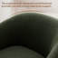 Fauteuil d'appoint pivotant rembourré Caysey Boucle-116864525
