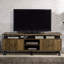 Meuble télé 2 tablettes Rustic Oak-596000063