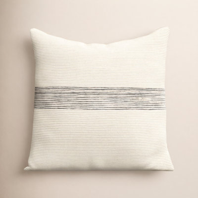 Cason Striped Cotton Throw Pillow