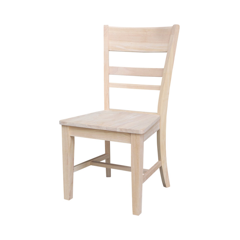 Chaise d'appoint en bois massif Mayores