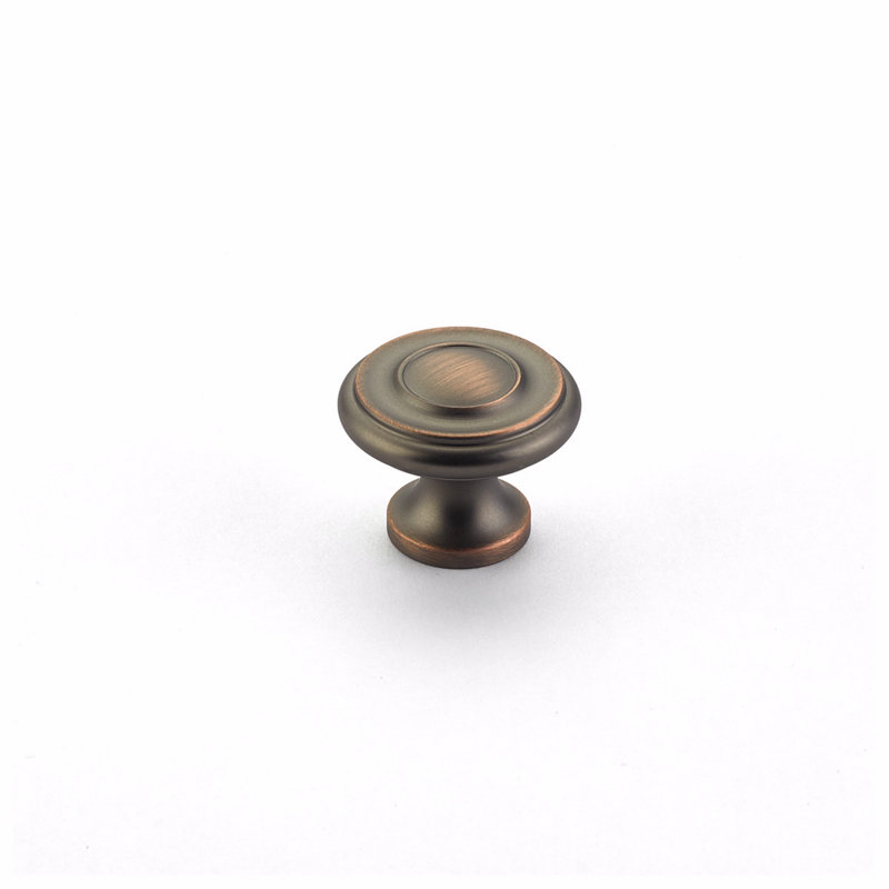 Colonial Round Knob, Aurora Bronze, 1.25"