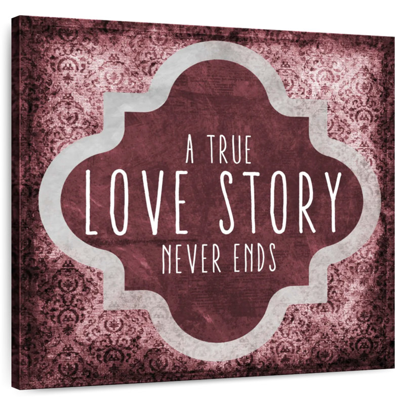 Tergel True Love Story, H 20 po x l 20 po