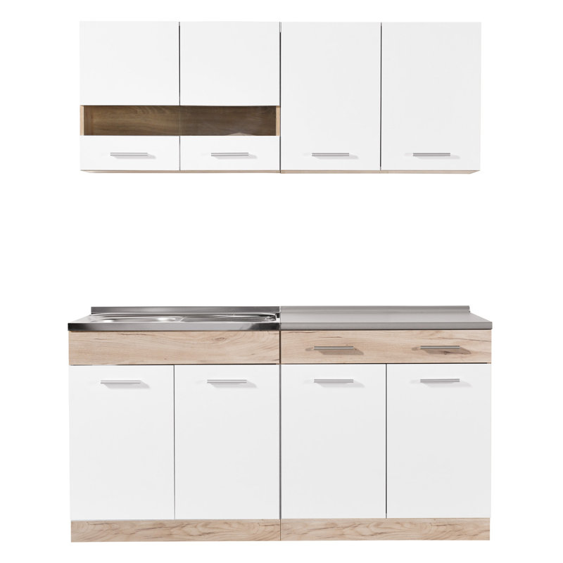 Natoya Kitchen Pantry, White